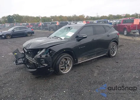 2020 Chevrolet Blazer Awd 2Lt из США, поврежденный, VIN 3GNKBHRS7LS645240